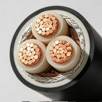 8,7/15 kV XLPE-isoliertes Stromkabel