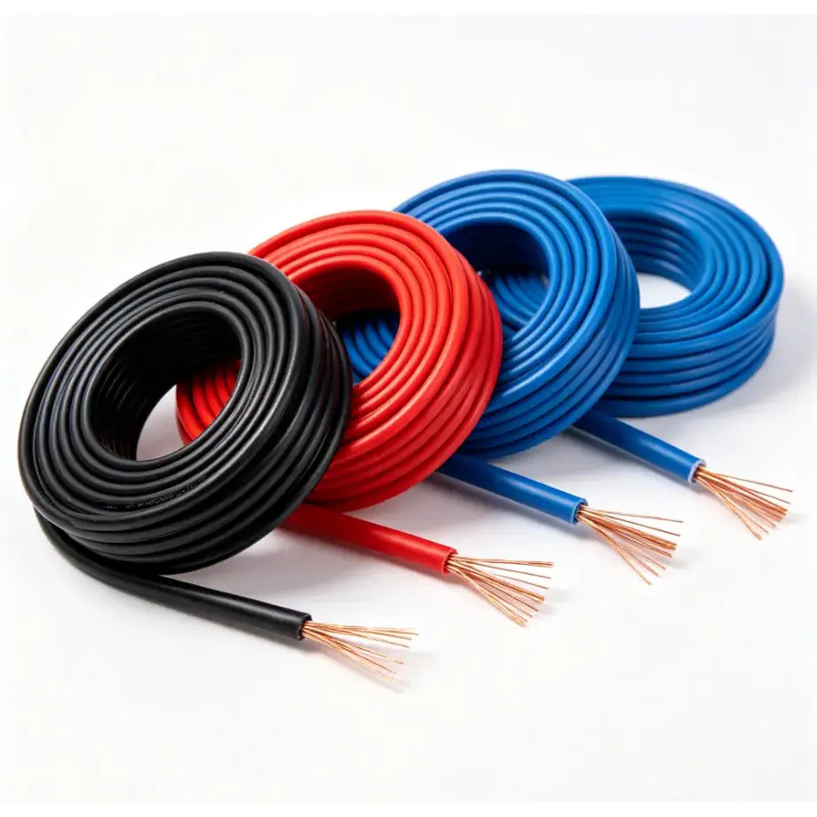 Flexibler Kupfer-PVC-Draht